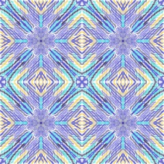 Hand-made fabric patterns, seamless patterns, backgrounds, printed on general works.