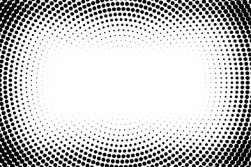 halftone gradation background. Halftone dots cover