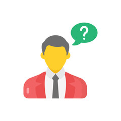 Question vector icon