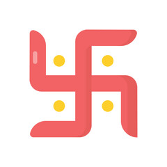 Swastika vector icon