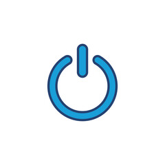 Power icon vector. Power Switch Icon. Electric power