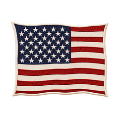 Fototapeta premium High-quality Image of the American Flag with Stars and Stripes, Perfect for Patriotic Themes and Projects