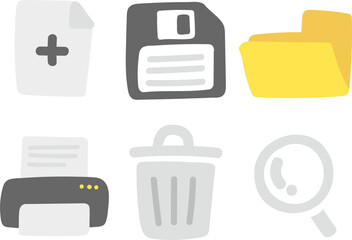 손그림 파일 저장 아이콘