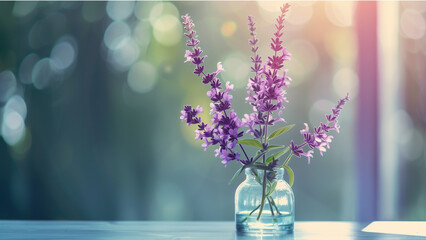 lilac flowers in vase