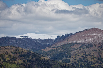 neige de printemps sur les Vosges