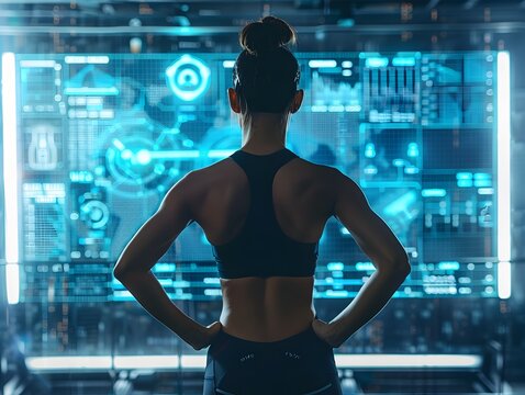 Futuristic AI Powered Virtual Gym Trainer Providing Customized Workout Plans