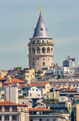 Galata tower in Istanbul, Turkey