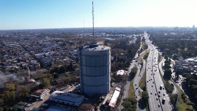 Torre de almacenaje,Argentina, industrias, Ciudad de Buenos Aires