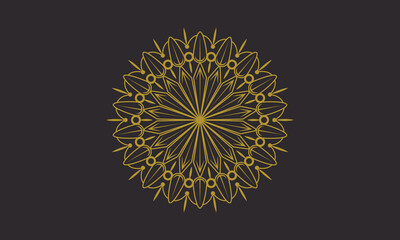 
Luxury  Decorative Floral Mandala Design Template vector art illustration background