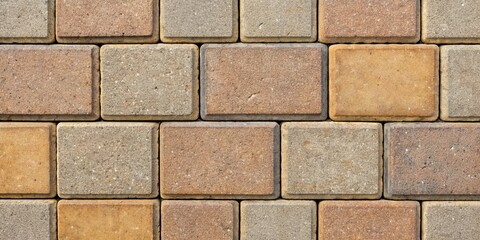 Obraz premium Pavers rectangle for landscaping projects, pavers, bricks, rectangle, outdoor, construction, pavement, walkway, patio