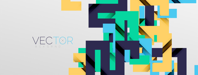 Color bend lines with shadow texture effect. Vector Illustration For Wallpaper, Banner, Background, Card, Book Illustration, landing page