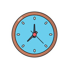Clock vector icon