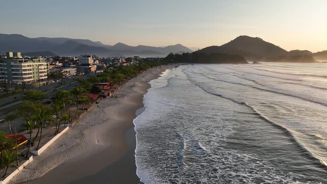 Amanhecer Praia Grande Ubatuba SP Litoral