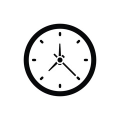 Clock vector icon