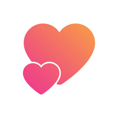 Heart vector icon