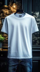 White blank T-shirt mockup | T-shirt | Mockup