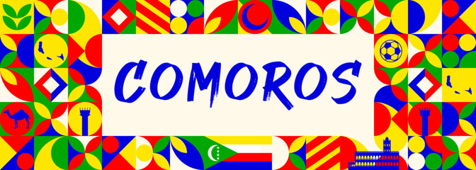 Comoros Independence Day Banner Design