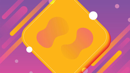 Flash Sale Banner Template design special offer discount, Abstract flash Sale background  with gradient yellow and purple