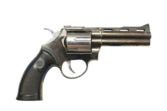 Toy pistol isolated