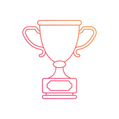 Trophy vector icon