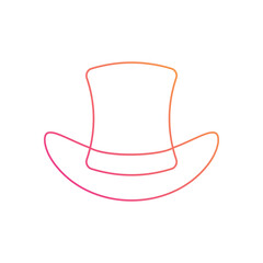 Hat vector icon
