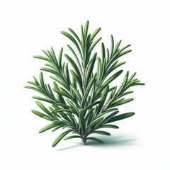 Fototapeta premium rosemary branch isolated on white or transparent 
