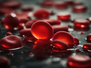 Red Blood Cells Design Elements
