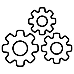 Machine  Icon Element For Design