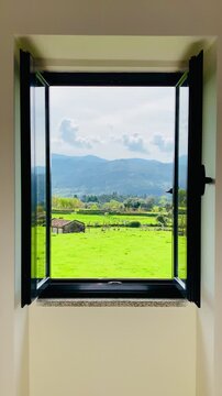 Window view of Soajo 