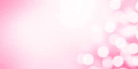 pink bokeh background