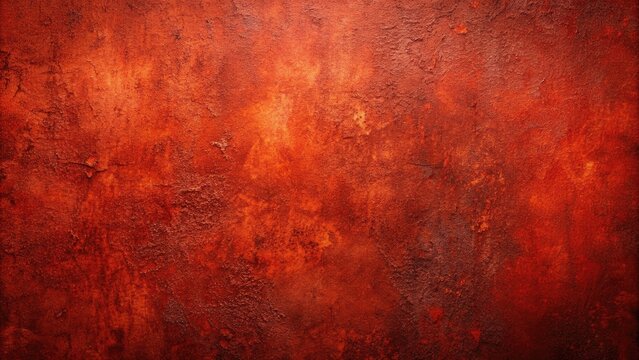 Abstract background with vibrant red oxide texture , rust, grunge, weathered, metallic, textured, surface, rough, old