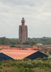 Lighthouse Westkapelle Zeeland in Focus