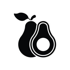 Avocado  vector icon