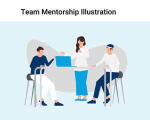 Team Mentorship Illustration