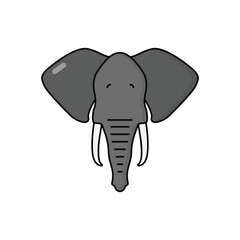 Elephant vector icon