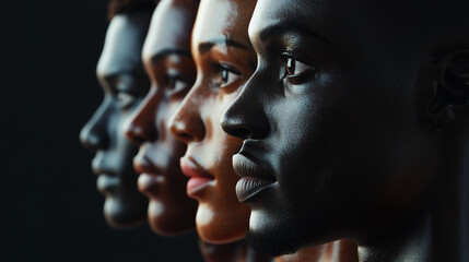 a group of african american people with different