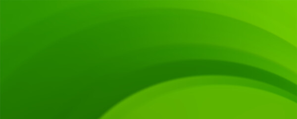 Abstract green wave background. Fluid shapes composition.