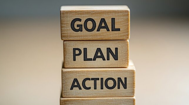 Achieving goals through planning and taking action