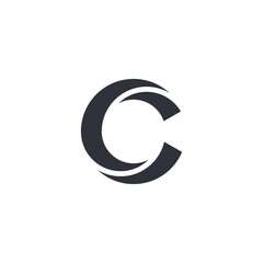 C logo, letter c, initial c logo design