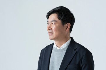 50代男性のポートレート
