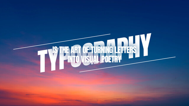 Animated Titles with Minimalist and Simple Design