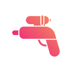 Water gun  vector icon