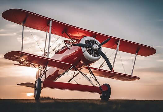white red biplane aeronautic air aircraft aeroplane show antique army aviation cockpit flight gun machine old open pilot plane retro vintage propeller sky speed travel vehicle wheel