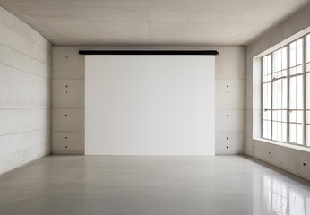 empty room with window