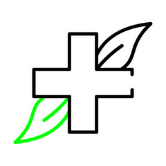 Obraz premium Herbal Medicine Dual Tone