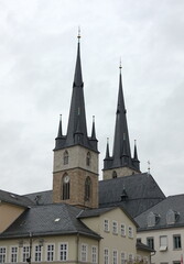 Fototapeta premium Stadtkirche in Saalfeld/Saale