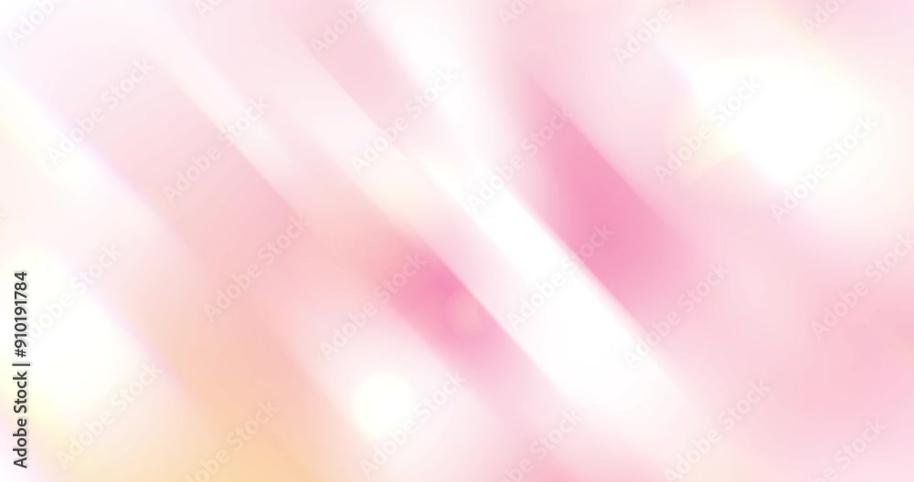 Aufkleber Particles, graphic and animation with light, bokeh and glow on abstract background. Texture, pattern and circle with color for magic design, sparkle and shine on wallpaper backdrop for fantasy art