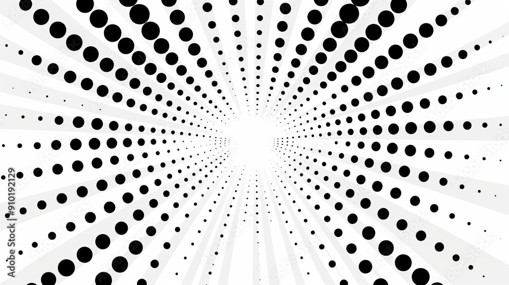 Poster halftone abstract background with vector dot pattern gradient, creating a modern and dynamic visual 