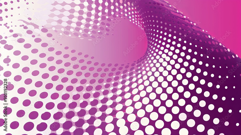 Poster halftone abstract background with vector dot pattern gradient, creating a modern and dynamic visual 