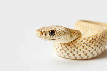 Obraz premium Beautiful greeting card with animal snake